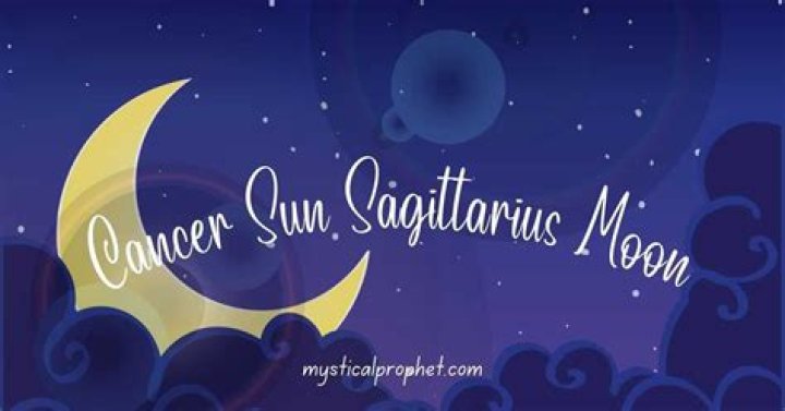 Cancer Sun with Sagittarius Moon and Pisces Rising Truly Divine ·
