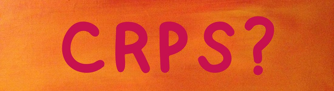 CRPS with a question mark representing explaining CRPS to others